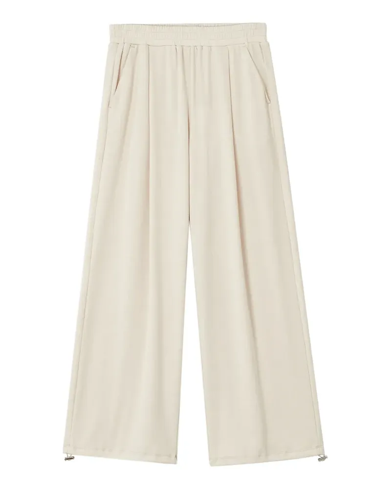 b+ab Bundfaltenhose mit Kordelzug - Weiß Weiß