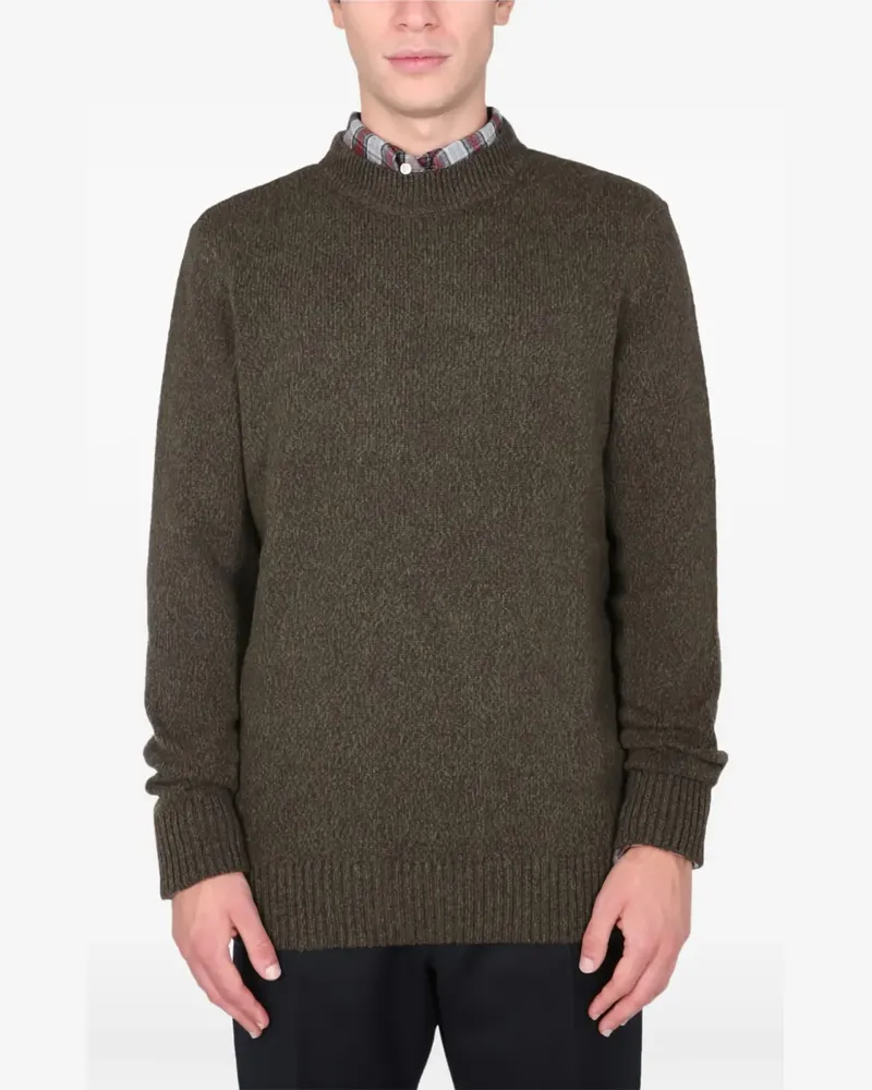 Barbour Pullover mit Rundhalsausschnitt - Grün Grün