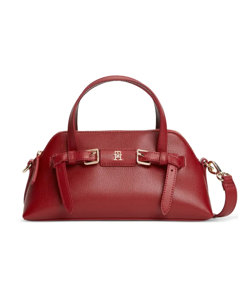 Tommy Hilfiger Tote Bag mit Schnalle - Rot Rot