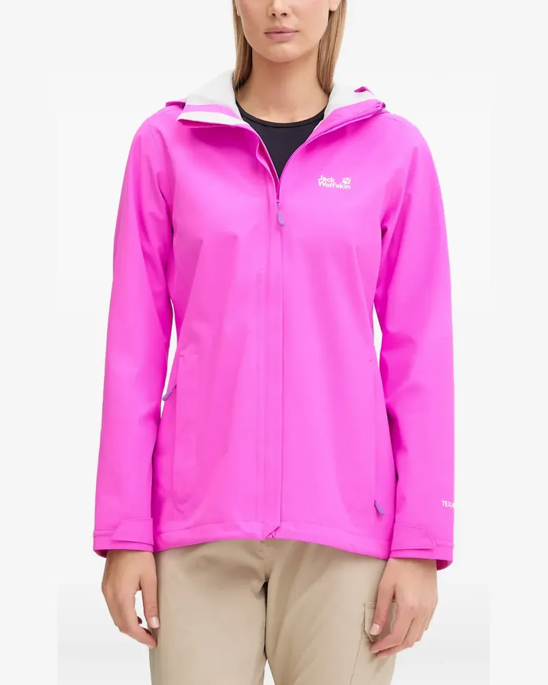 Jack Wolfskin Trailtime Kapuzenjacke - Rosa Rosa