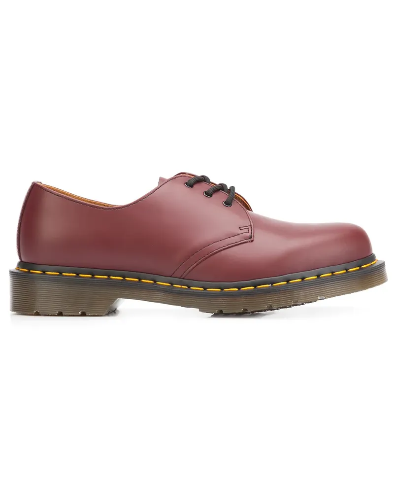 Dr.Martens Derby-Schuhe mit Kontrastnähten - Rot Rot