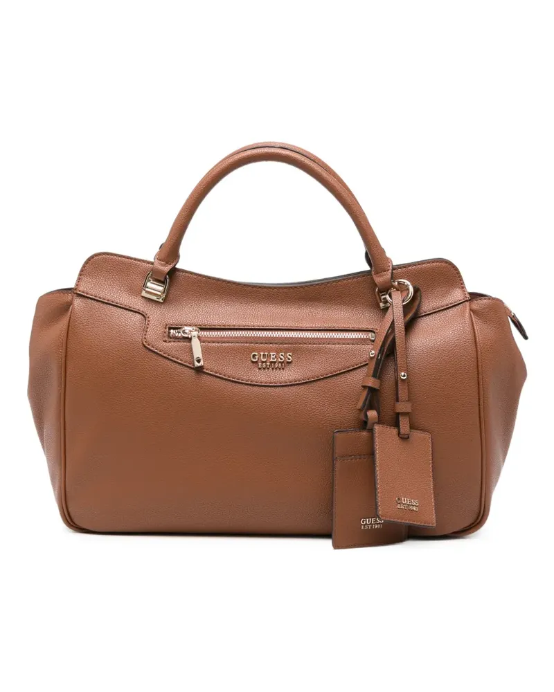 Guess grained leather tote bag - Braun Braun