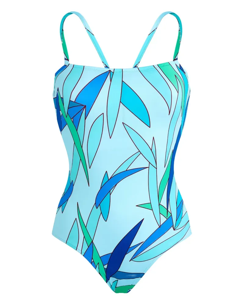 Vilebrequin Badeanzug mit abstraktem Muster - Blau Blau