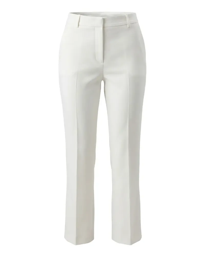 Valentino Garavani pressed-crease tailored trousers - Weiß Weiß