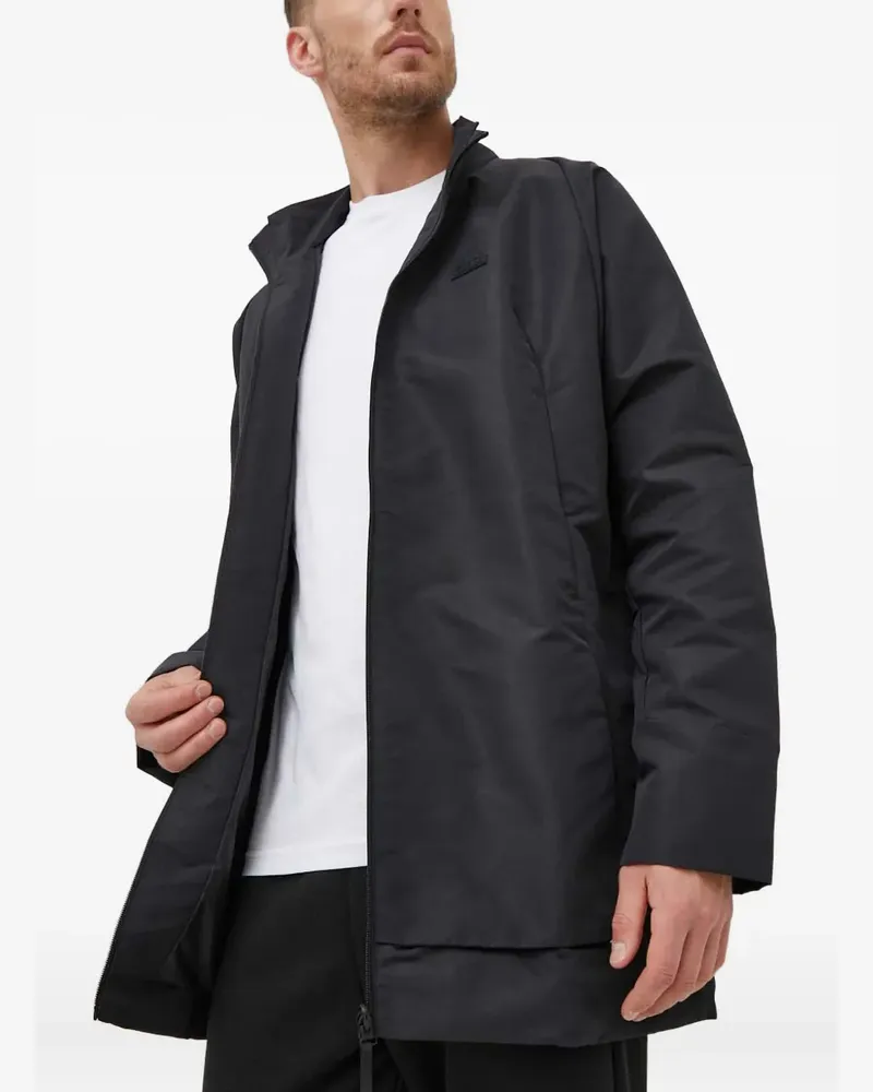adidas Jacke mit Reißverschluss - Schwarz Schwarz