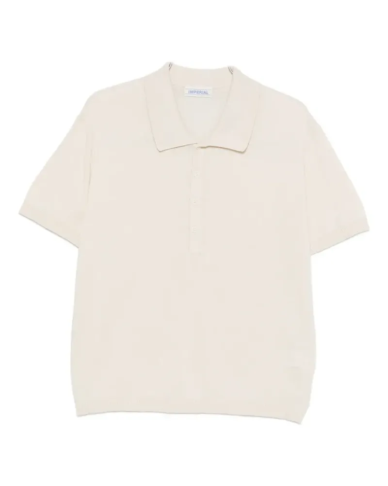 IMPERIAL short-sleeves polo shirt - Nude Nude
