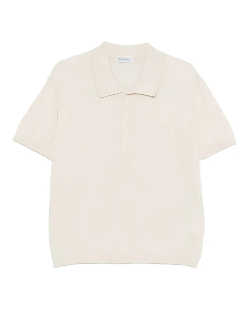 IMPERIAL short-sleeves polo shirt - Nude Nude
