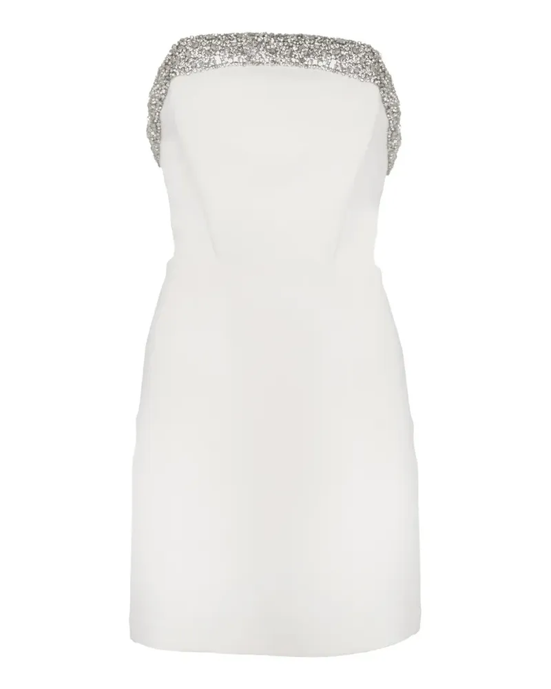 Amen strapless mini dress - Weiß Weiß