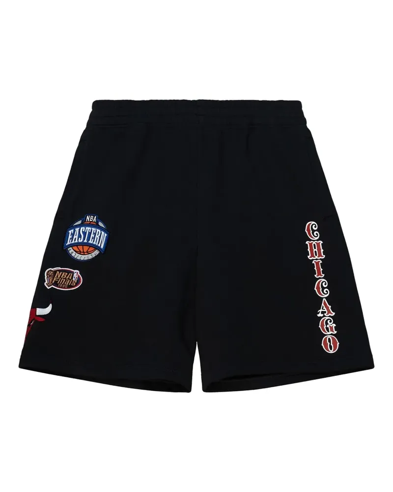 Mitchell & Ness Chicago Bulls Team Origins Shorts - Schwarz Schwarz