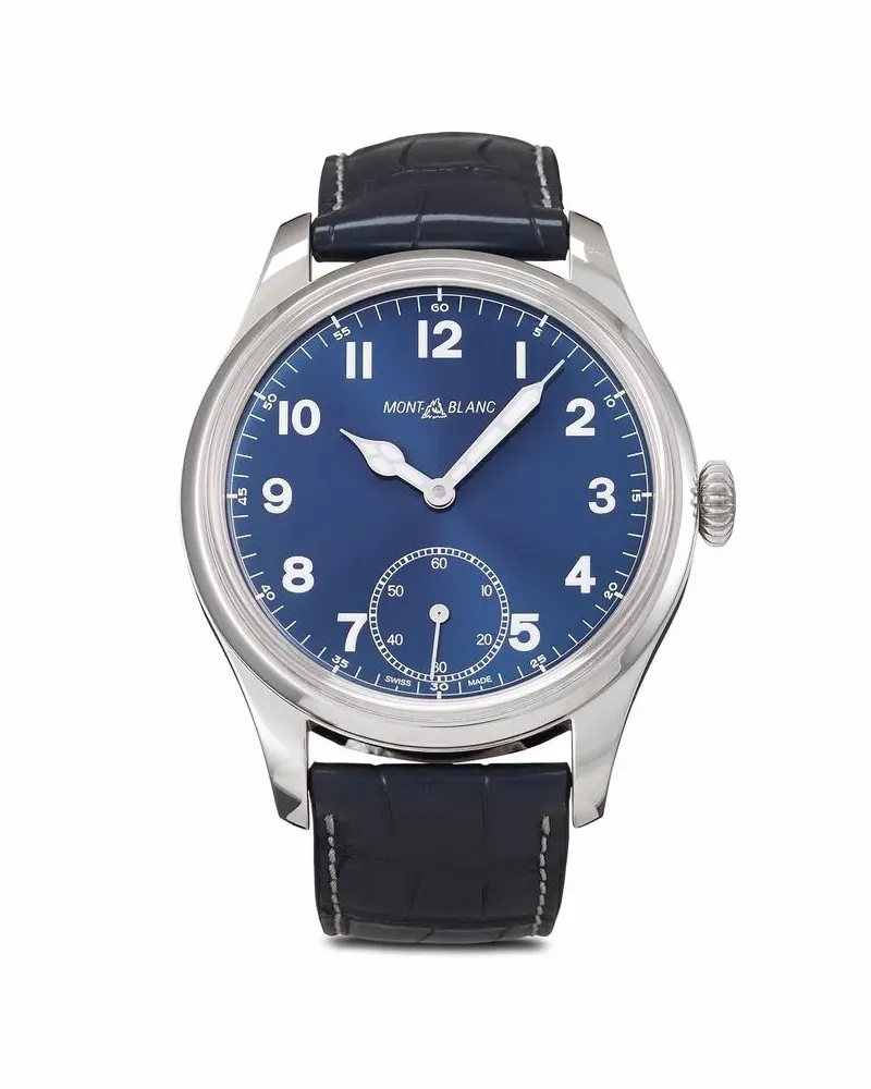 Montblanc 2017 pre-owned 1858 44mm - Blau Blau