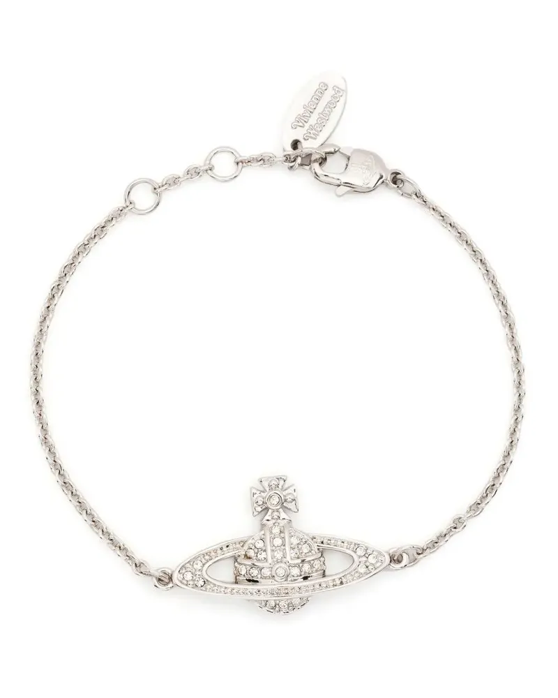 Vivienne Westwood Mini Bas Relief Armband - Silber Silber