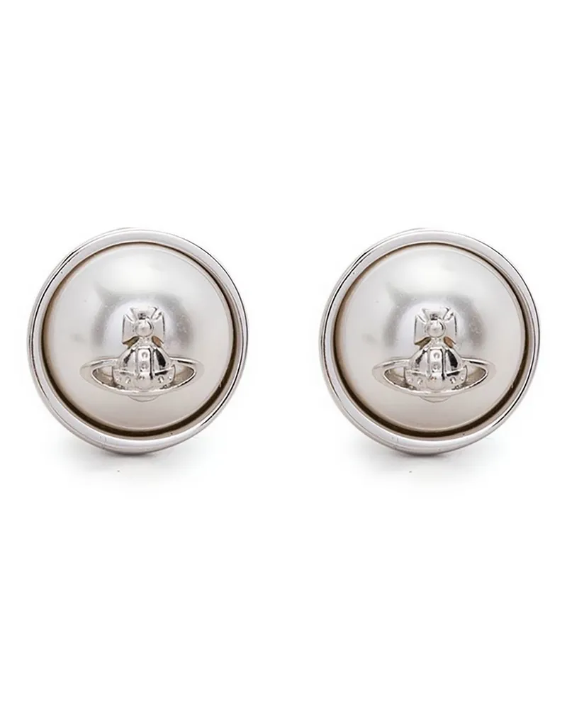 Vivienne Westwood Orb Ohrstecker - Silber Silber