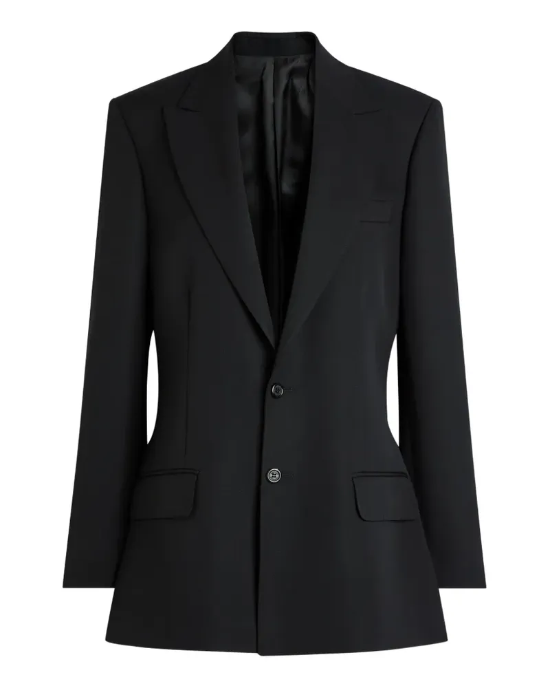 ARMARIUM buttoned tailored blazer - Schwarz Schwarz