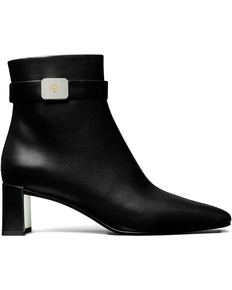 Tory Burch Stiefeletten mit Schnallenriemen 55mm - Schwarz Schwarz