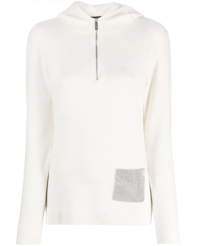 Fabiana Filippi Verzierte Bluse - Weiß Weiß
