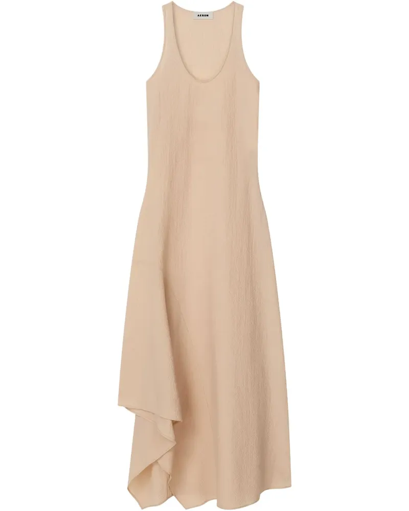 AERON Asymmetrisches Gale Kleid - Nude Nude