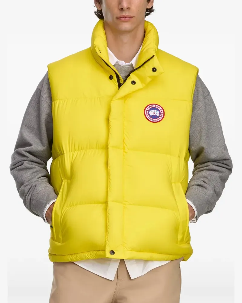 Canada Goose Gesteppte Weste - Gelb Gelb