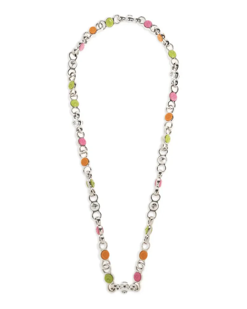 Casablanca Paris Silberfarbene Halskette Silber