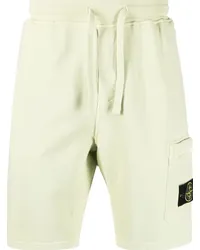 Stone Island Joggingshorts mit Kompass-Patch Grün