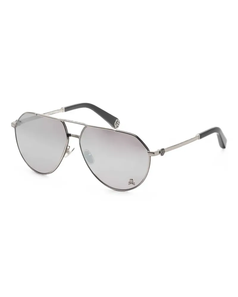 Philipp Plein pilot-frame sunglasses - Silber Silber