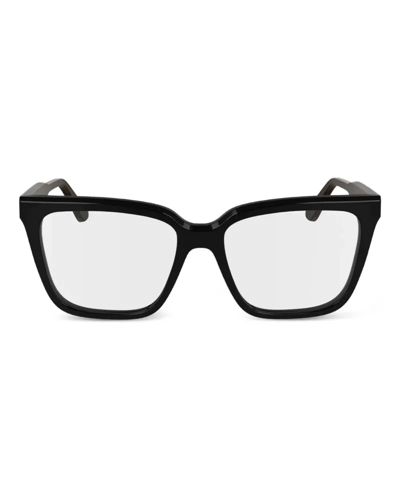 Calvin Klein Eckiges Gestell - Schwarz Schwarz