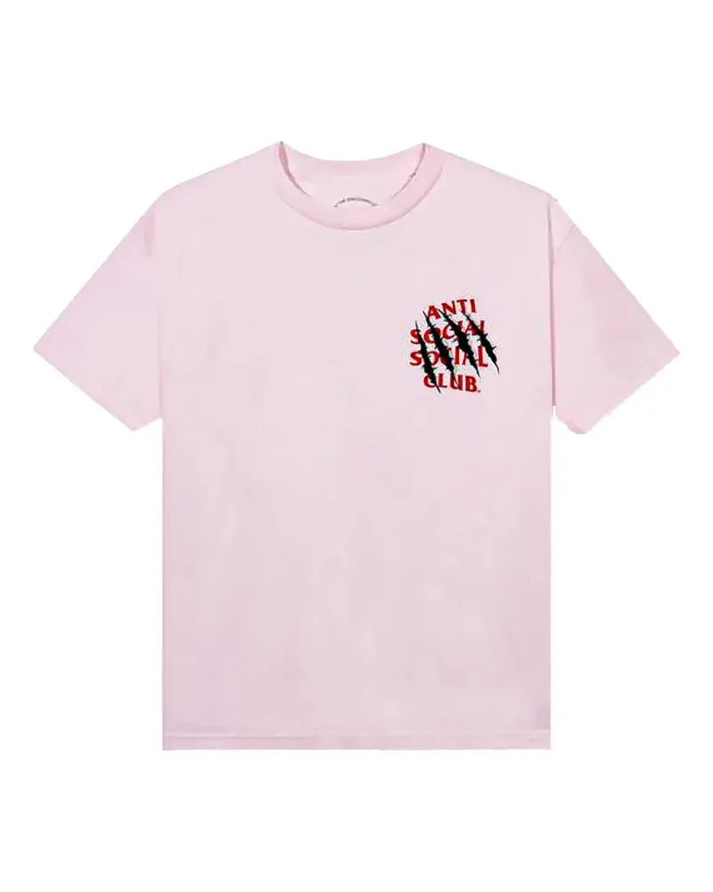 Anti Social Social Club After Us T-Shirt - Rosa Rosa