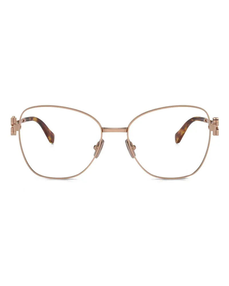 Miu Miu Brille mit Cat-Eye-Gestell - Rosa Rosa