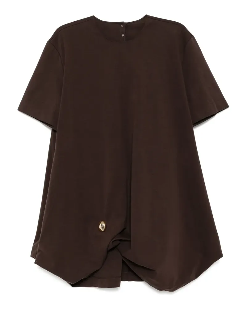 JNBY Kleid mit Kordelzug - Braun Braun