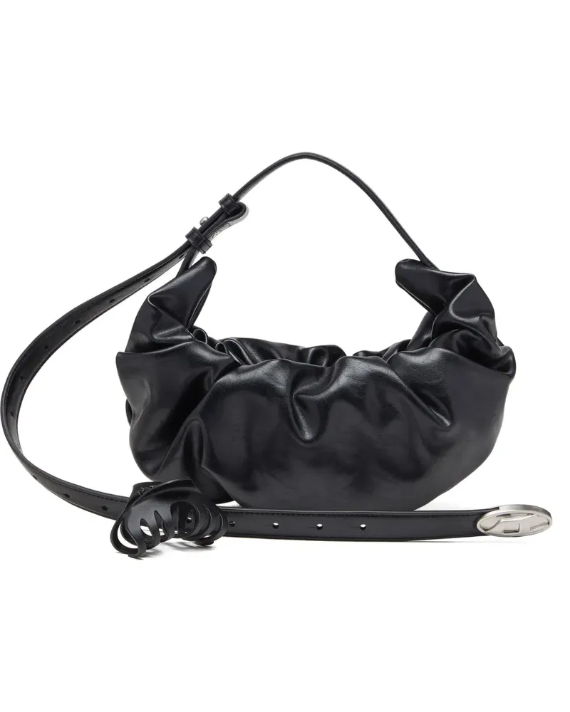 Diesel Kleine Grab-D Schultertasche - Schwarz Schwarz
