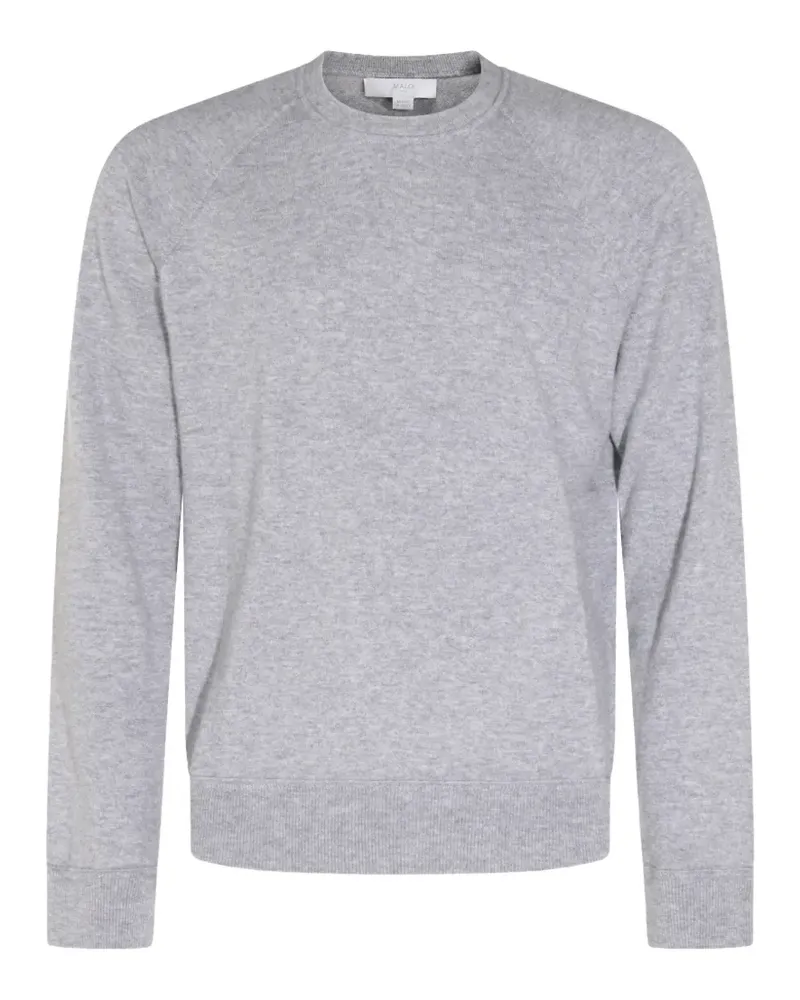 Malo Silvio cashmere raglan-sleeve sweater - Grau Grau