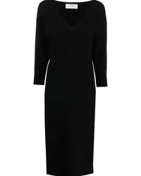 SPORTMAX Kleid aus Kaschmir Schwarz