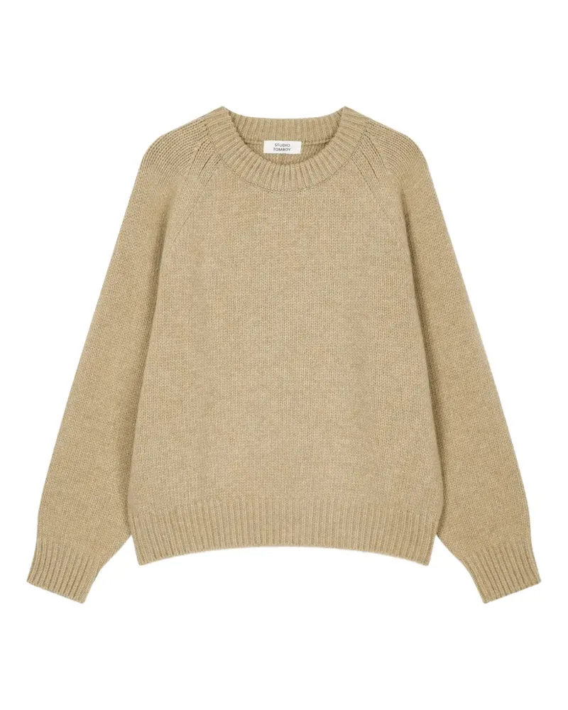 STUDIO TOMBOY Pullover mit Raglanärmeln - Nude Nude