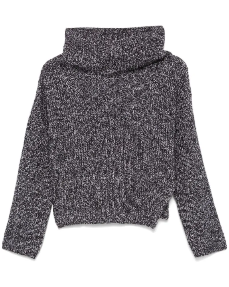 Pinko Pullover mit U-Boot-Ausschnitt - Grau Grau