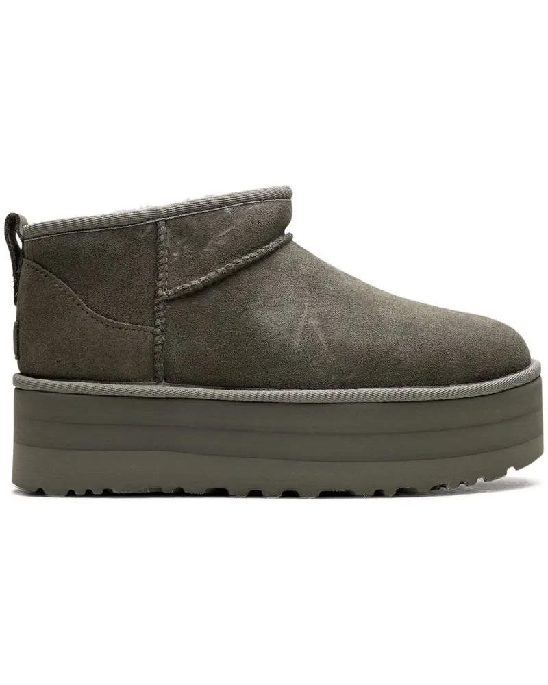UGG Classic Ultra Mini Moss Green Stiefel - Grün Grün
