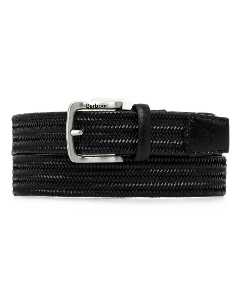 Barbour braided belt - Schwarz Schwarz