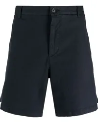 HUGO BOSS Chino-Shorts mit geradem Bein Blau