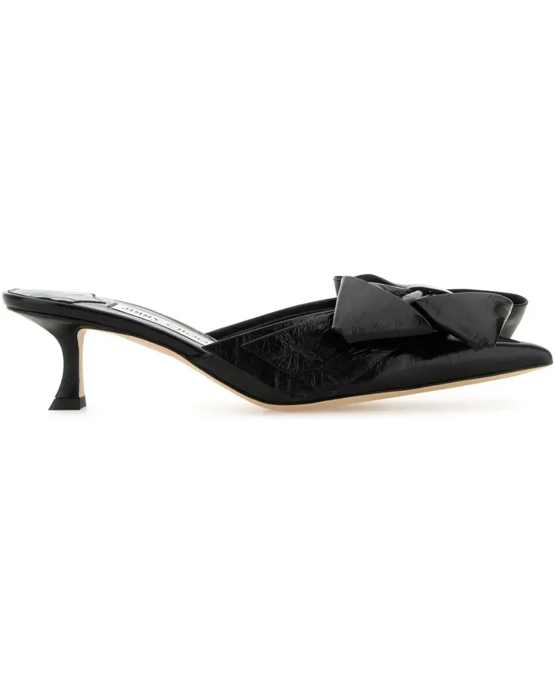 Jimmy Choo Staz Mules 50mm - Schwarz Schwarz