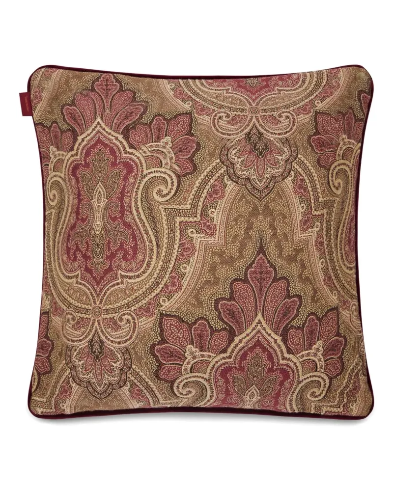 Etro paisley-print cushion (45 x 45cm) - Braun Braun