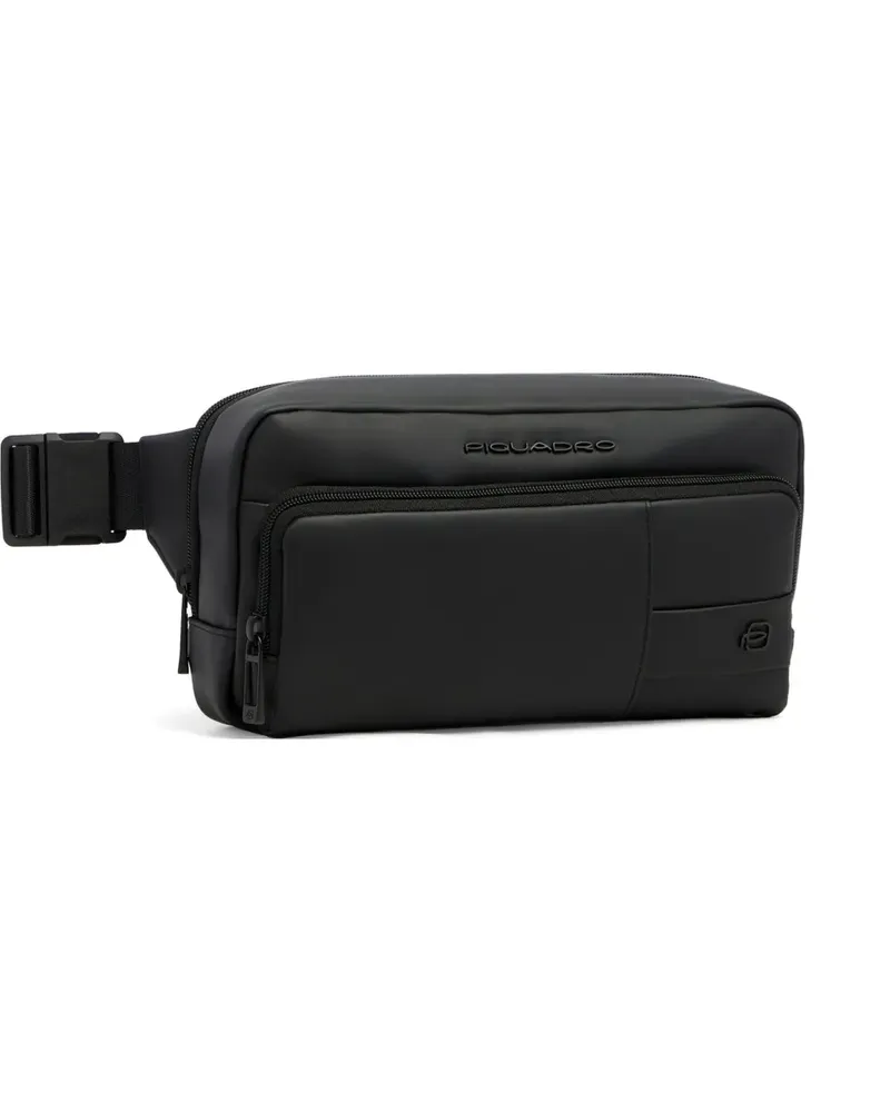 Piquadro water-resistant belt bag - Schwarz Schwarz