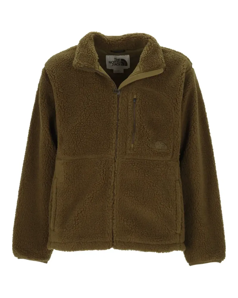 The North Face Extreme Pile 2 fleece zip-up bomber jacket - Braun Braun