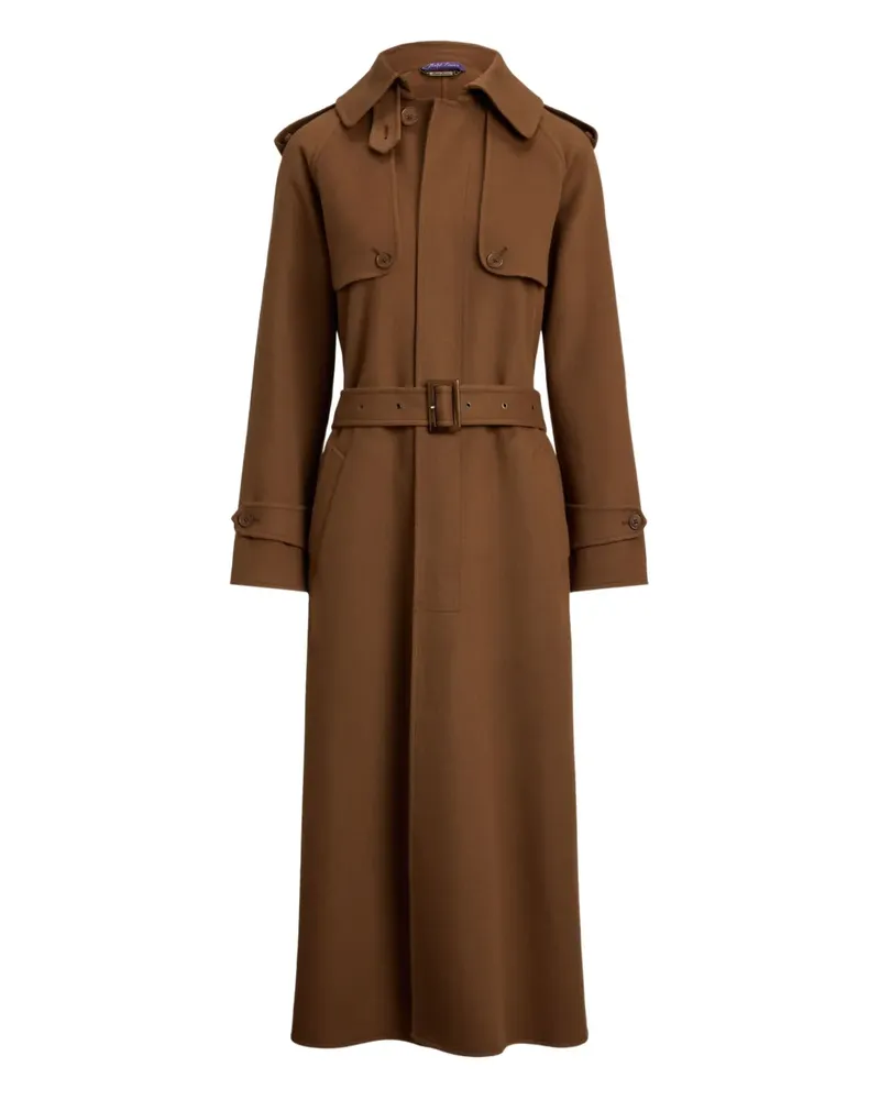 Ralph Lauren Trenchcoat mit Gürtel - Braun Braun
