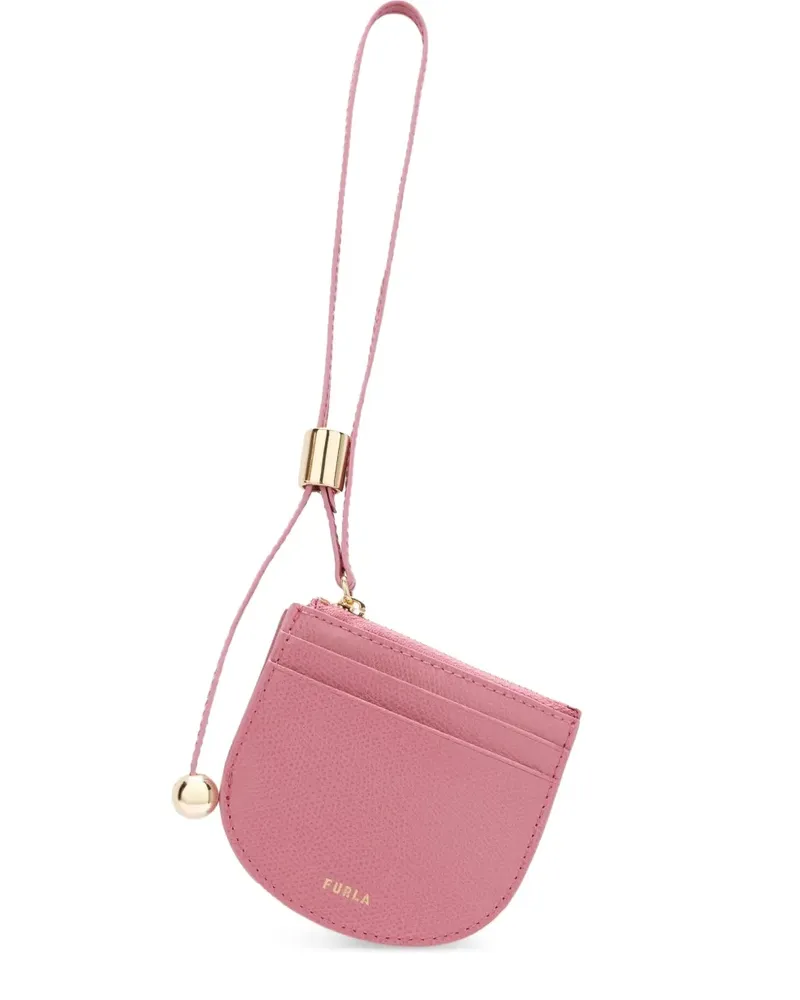 Furla Laura Kartenetui mit Reißverschluss - Rosa Rosa