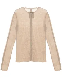 Uma Wang Cardigan aus Kaschmir Nude