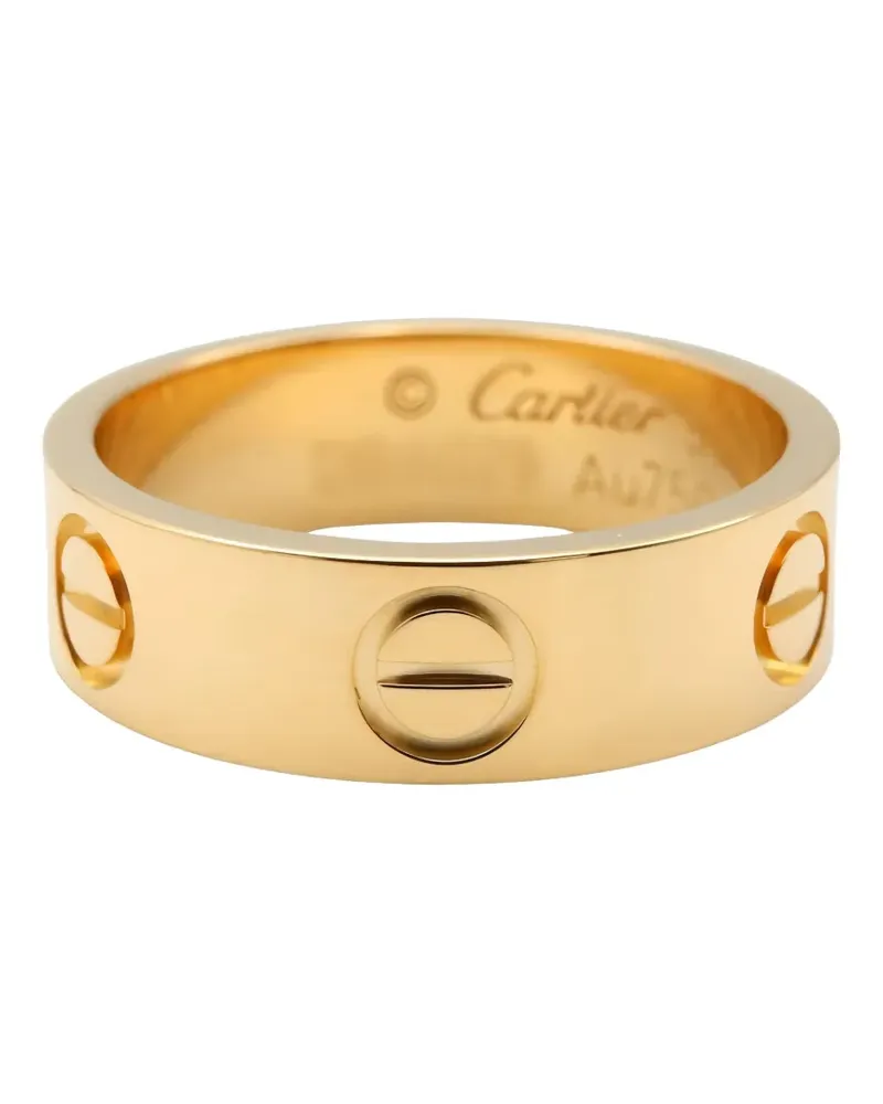 Cartier 2010s 18kt Love Gelbgoldring Gold