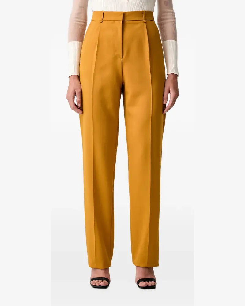 Elisabetta Franchi Hose aus Gabardine - Gelb Gelb