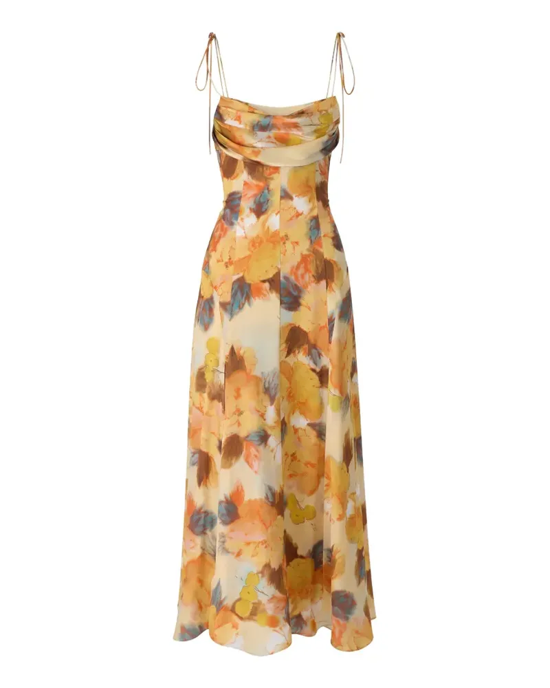 Cinq à Sept Betty Maxikleid - Gelb Gelb