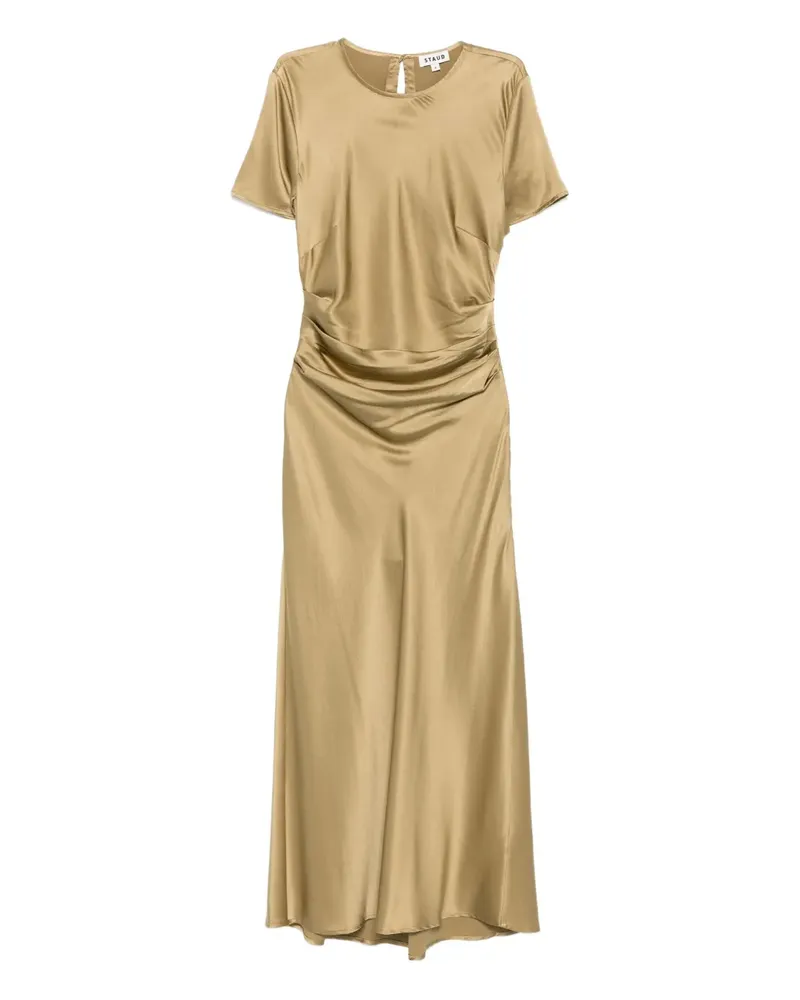 STAUD Marcel dress - Gold Gold
