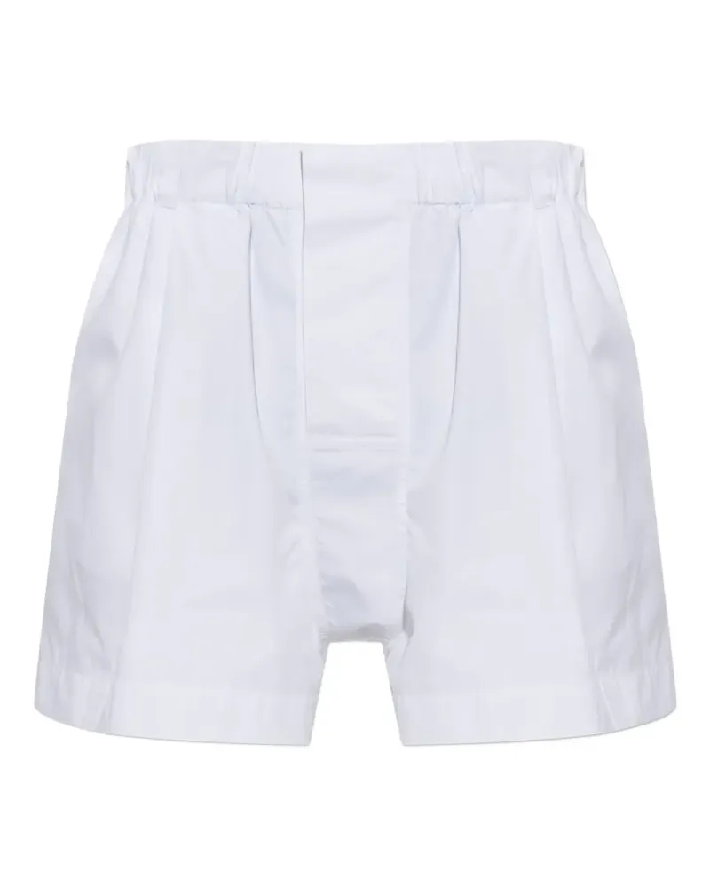 Lacoste pleated shorts - Weiß Weiß