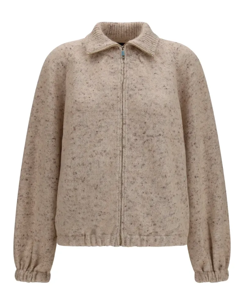Fabiana Filippi Cardigan mit Reißverschluss - Nude Nude