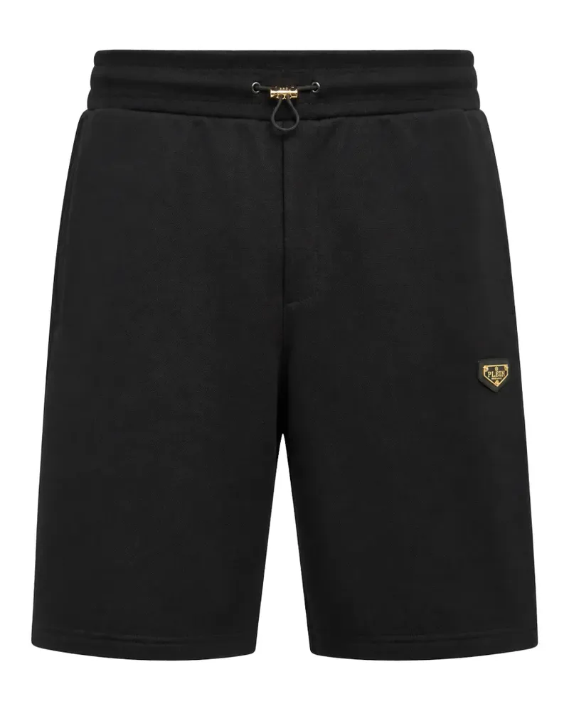 Philipp Plein jogging shorts placket - Schwarz Schwarz